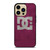DC SHOE LOGO PINK iPhone 14 Pro Max Case