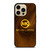 MICHAEL KORS GOLDEN MARBLE LOGO ICON iPhone 14 Pro Max Case