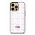 PINK VICTORIA'S SECRET LOGO iPhone 14 Pro Max Case