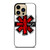 RED HOT CHILI PEPPERS LOGO WHITE iPhone 14 Pro Max Case