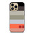 UNIQLO LOGO COLORFUL STRIPES iPhone 14 Pro Max Case