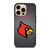 UNIVERSITY OF LOUISVILLE CARDINALS LOGO 2 iPhone 14 Pro Max Case
