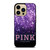 VICTORIA'S SECRET PINK PURPLE iPhone 14 Pro Max Case