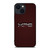 DELL XPS LOGO RED CARBON iPhone 14 Plus Case