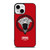 CROOK AND CASTLES BANDANA RED iPhone 13 Mini Case