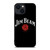 JIM BEAM WHISKEY RED LOGO iPhone 14 Plus Case