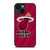 MIAMI HEAT LOGO iPhone 14 Plus Case