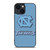 NORTH CAROLINA TAR HEELS LOGO BASKETBALL UNIVERSITY TEAM iPhone 14 Plus Case