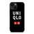 UNIQLO LOGO BLACK 2 iPhone 14 Plus Case