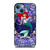 ARIEL THE LITTLE MERMAID ART GLASSES iPhone 13 Case