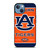 AUBURN TIGERS LOGO UNIVERSITY FOOTBALL EMBLEM iPhone 13 Case