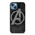 AVENGERS LOGO GRAY iPhone 13 Case
