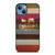 COACH NEW YORK LEATHERWARE LOGO iPhone 13 Case