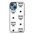 MCM WORLDWIDE LOGO WHITE iPhone 13 Case