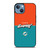 MIAMI DOPHINS NEW LOGO iPhone 13 Case