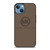 MICHAEL KORS NEW YORK LOGO BROWN iPhone 13 Case