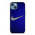 NIKE LOGOMETAL BLUE iPhone 13 Case
