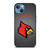UNIVERSITY OF LOUISVILLE CARDINALS LOGO 2 iPhone 13 Case