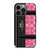 COACH NEW YORK LOGO PINK BAG iPhone 13 Pro Case