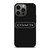 COACH NEW YROK LOGO BLACK iPhone 13 Pro Case