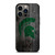 MICHIGAN STATE SPARTANS WOODEN LOGO iPhone 13 Pro Case