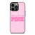 PINK NATION LEOPARD PATTERN iPhone 13 Pro Case