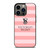 VICTORIA'S SECRET PINK STRIPES 2 iPhone 13 Pro Case
