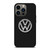 VW VOLKSWAGEN METAL CARBON LOGO iPhone 13 Pro Case