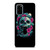 SKULL ROSE VIOLET ARTWORK Samsung Galaxy S20 Plus Case
