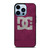 DC SHOE LOGO PINK iPhone 13 Pro Max Case