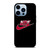 NIKE SWOOSH CHICAGO RED BULL BASKETBALL TEAM LOGO iPhone 13 Pro Max Case