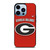 UGA UNIVERSITY OF GEORGIA BULLDOGS LOGO NIKE iPhone 13 Pro Max Case