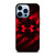 UNDER ARMOUR RED STRIPE LOGO iPhone 13 Pro Max Case