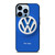 VOLKSWAGEN VW DAS LOGO BLUE iPhone 13 Pro Max Case