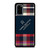 TOMMY HILFIGER RED BLACK PATTERN Samsung Galaxy S20 Plus Case