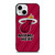 MIAMI HEAT LOGO iPhone 13 Mini Case