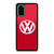 VW VOLKSWAGEN LOGO RED Samsung Galaxy S20 Plus Case