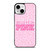 PINK NATION LEOPARD PATTERN iPhone 13 Mini Case