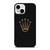ROLEX WATCH CARBON LOGO iPhone 13 Mini Case