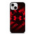UNDER ARMOUR RED STRIPE LOGO iPhone 13 Mini Case