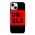 UNIQLO LOGO RED BLACK iPhone 13 Mini Case