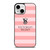 VICTORIA'S SECRET PINK STRIPES 2 iPhone 13 Mini Case