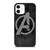 AVENGERS LOGO GRAY iPhone 12 Case