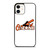 BALTIMORE ORIOLES ZONE LOGO BASEBALL TEAM iPhone 12 Case