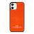 COACH NEW YORK LOGO ORANGE SNAKE iPhone 12 Case