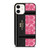 COACH NEW YORK LOGO PINK BAG iPhone 12 Case