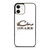 DRAKE WATERFOWL WHITE LOGO iPhone 12 Case