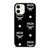 MCM WORLDWIDE LOGO BLACK iPhone 12 Case