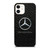 MERCEDES BENZ LOGO ON LEATHER iPhone 12 Case