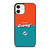 MIAMI DOPHINS NEW LOGO iPhone 12 Case